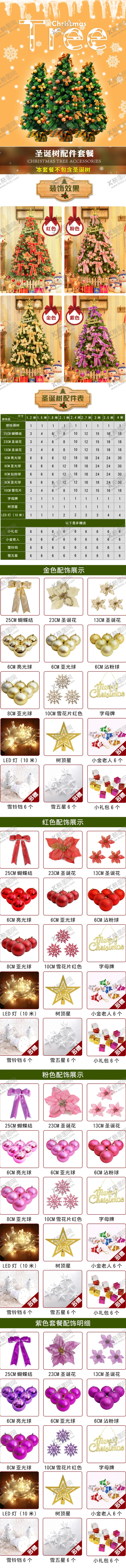 编号：61451304220023319165【酷图网】源文件下载-圣诞详情页双旦素材圣诞节