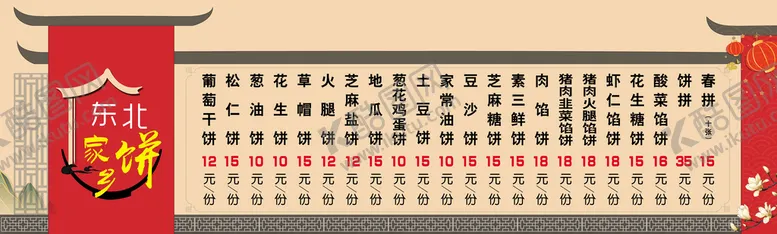 编号：01738510051758098634【酷图网】源文件下载-饼 价格