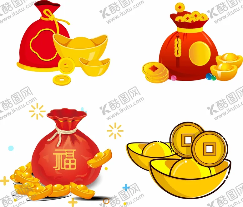 编号：47425510302202415816【酷图网】源文件下载-元宝福袋