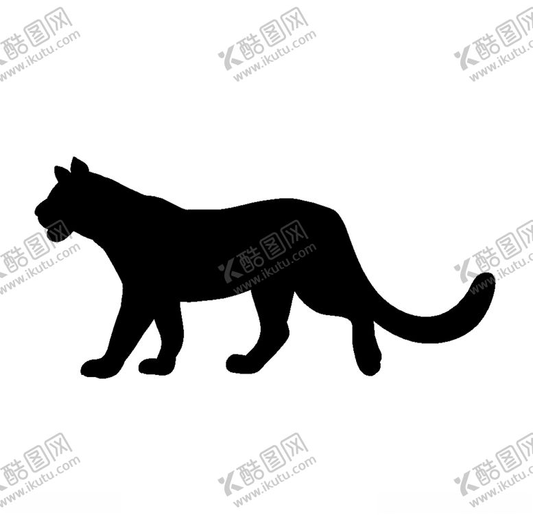 编号：90748807031612552748【酷图网】源文件下载-动物剪影