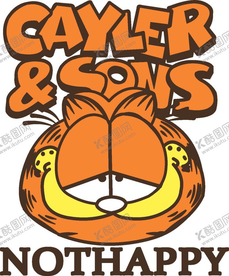 编号：72573909260702165958【酷图网】源文件下载-加菲猫可爱卡通猫字体