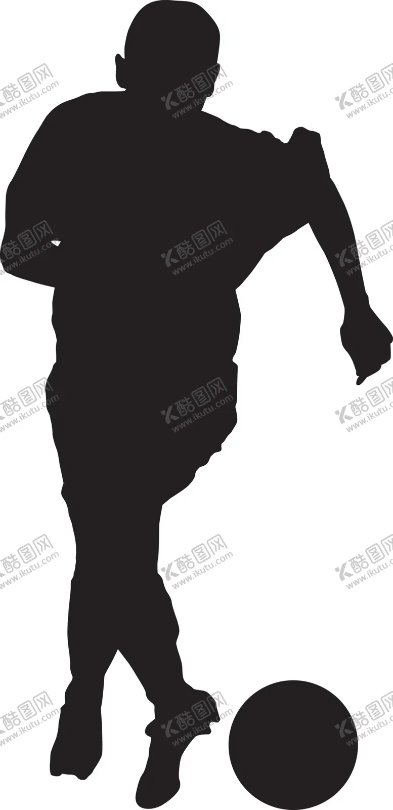 编号：54815903281317328194【酷图网】源文件下载-运动员剪影