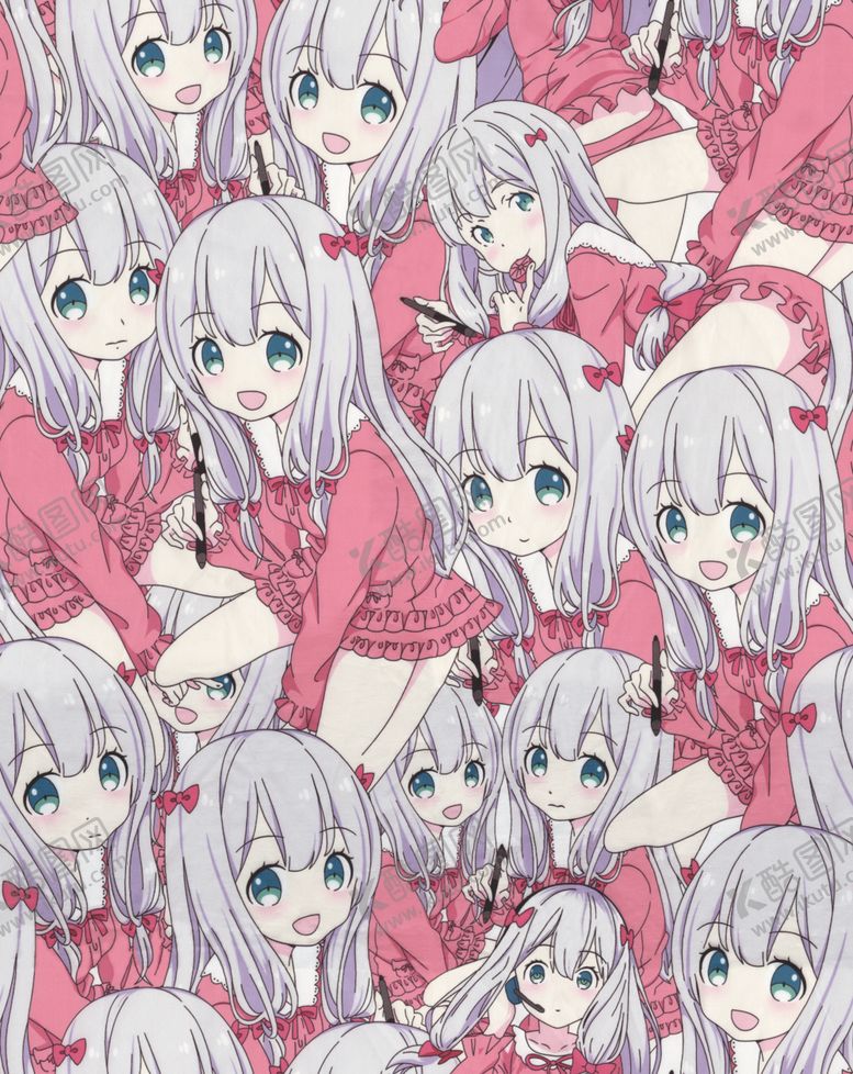 编号：21331411011634497605【酷图网】源文件下载-卡通动漫二次元美少女