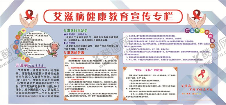 编号：79588604261622023392【酷图网】源文件下载-艾滋宣传栏