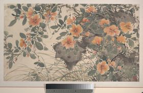 明代陈淳花卉花草绘画