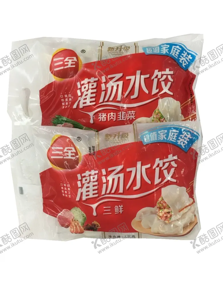 编号：86145204281051099741【酷图网】源文件下载-三全简装汤圆水饺1000g
