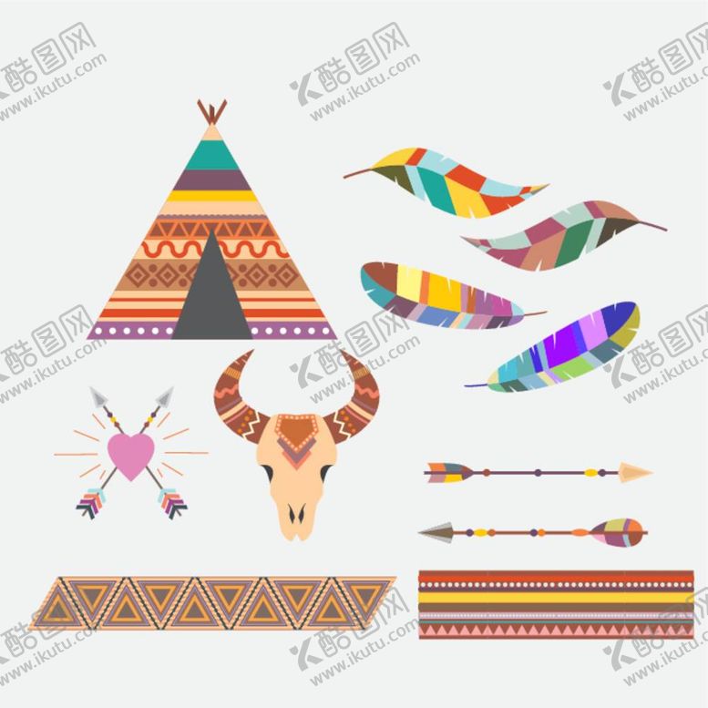 编号：74860912041101482631【酷图网】源文件下载-波西米亚元素