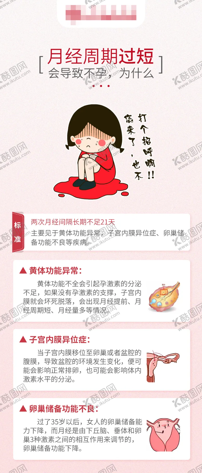 编号：61981911211335303062【酷图网】源文件下载-月经科普海报