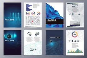 商务风宣传册设计模板