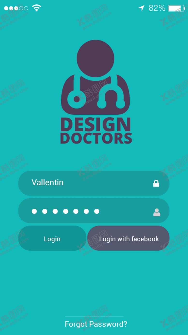 编号：54106709210443493915【酷图网】源文件下载-手机登录界面