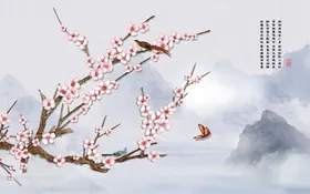 山水画中堂高清国