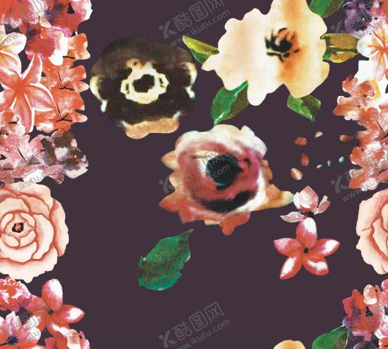 编号：35938309210123117911【酷图网】源文件下载-手绘花