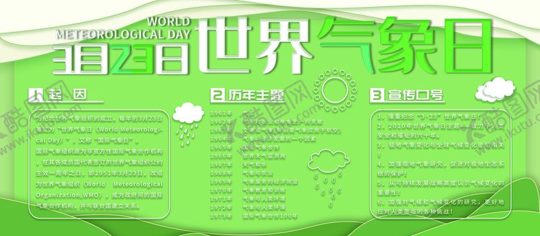 编号：01493209292310458206【酷图网】源文件下载-世界气象日