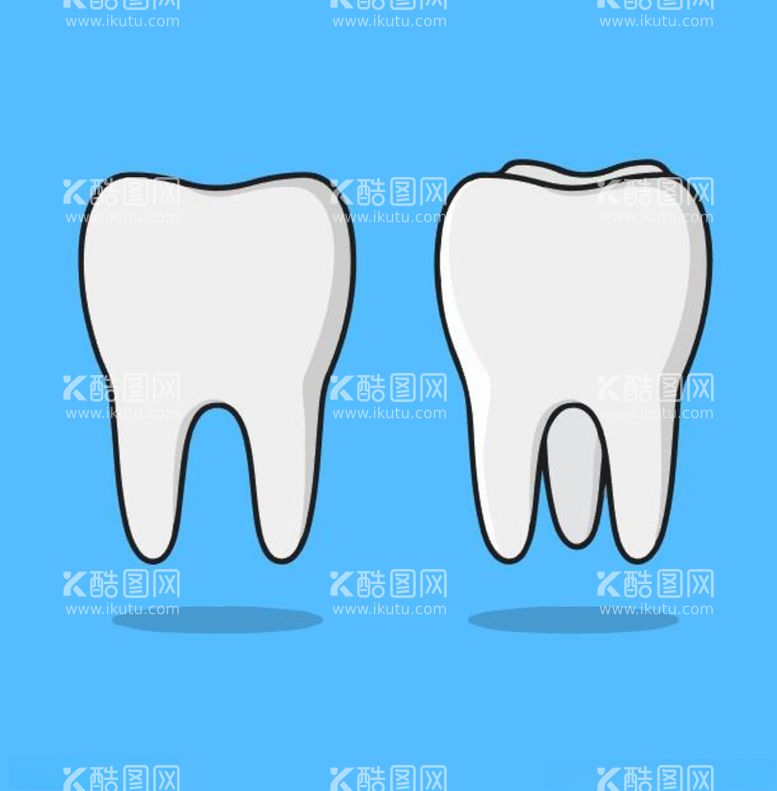 编号：51626003211013265663【酷图网】源文件下载-卡通牙齿