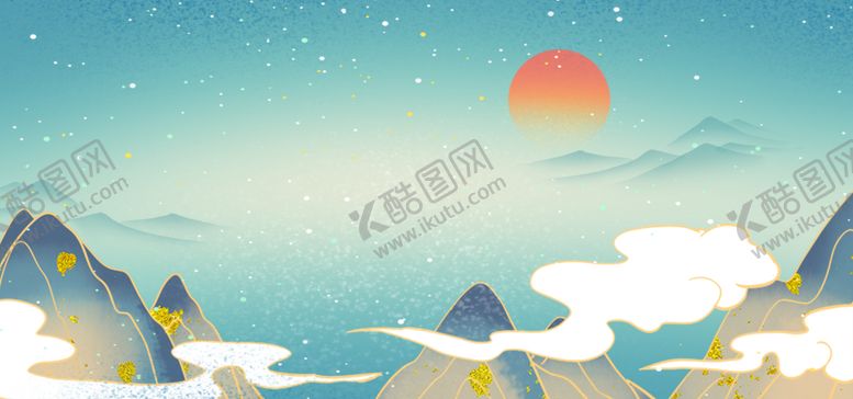编号：47813209141924152685【酷图网】源文件下载-国潮风背景