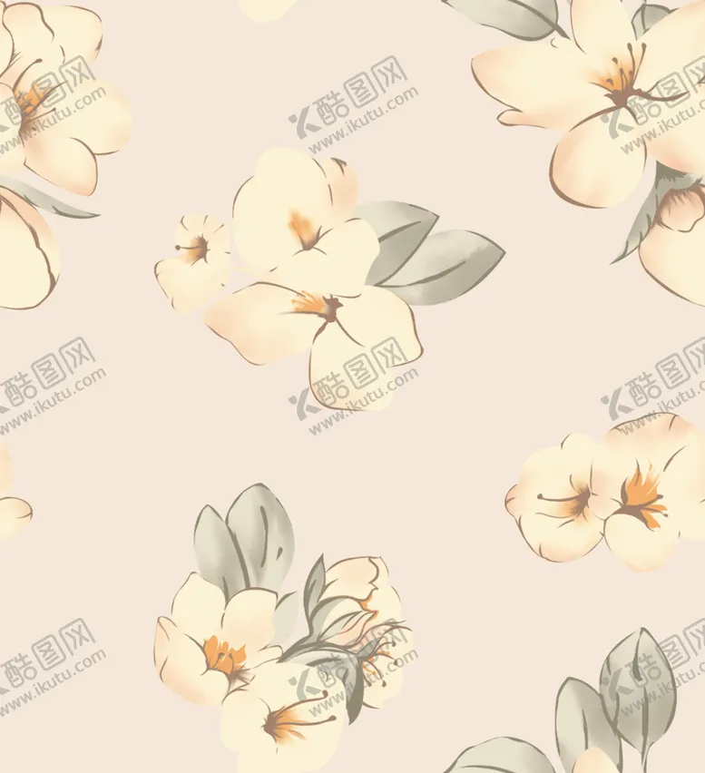 编号：39572112230210282913【酷图网】源文件下载-水彩花