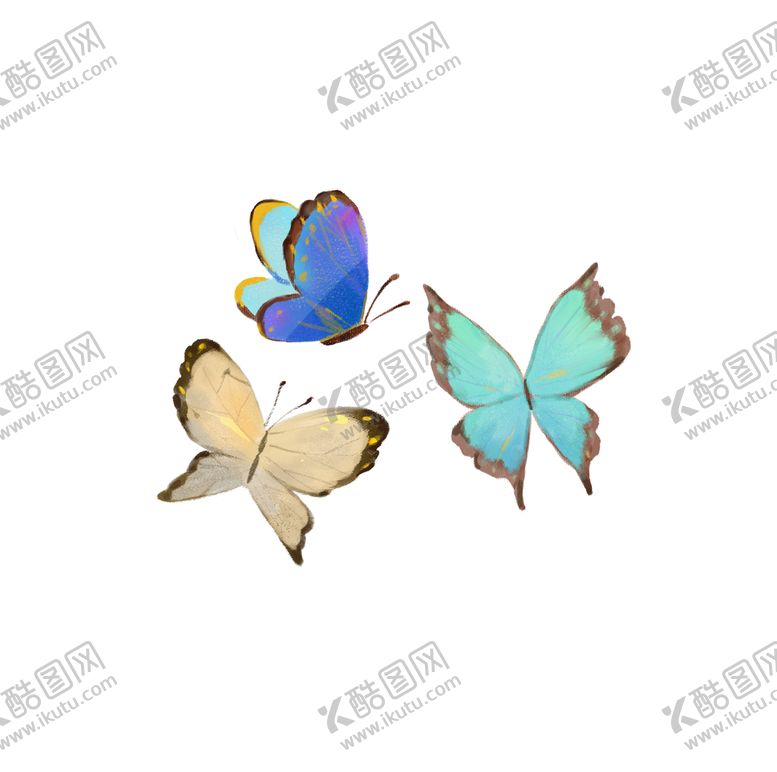 编号：65076710252226249345【酷图网】源文件下载-蝴蝶插画