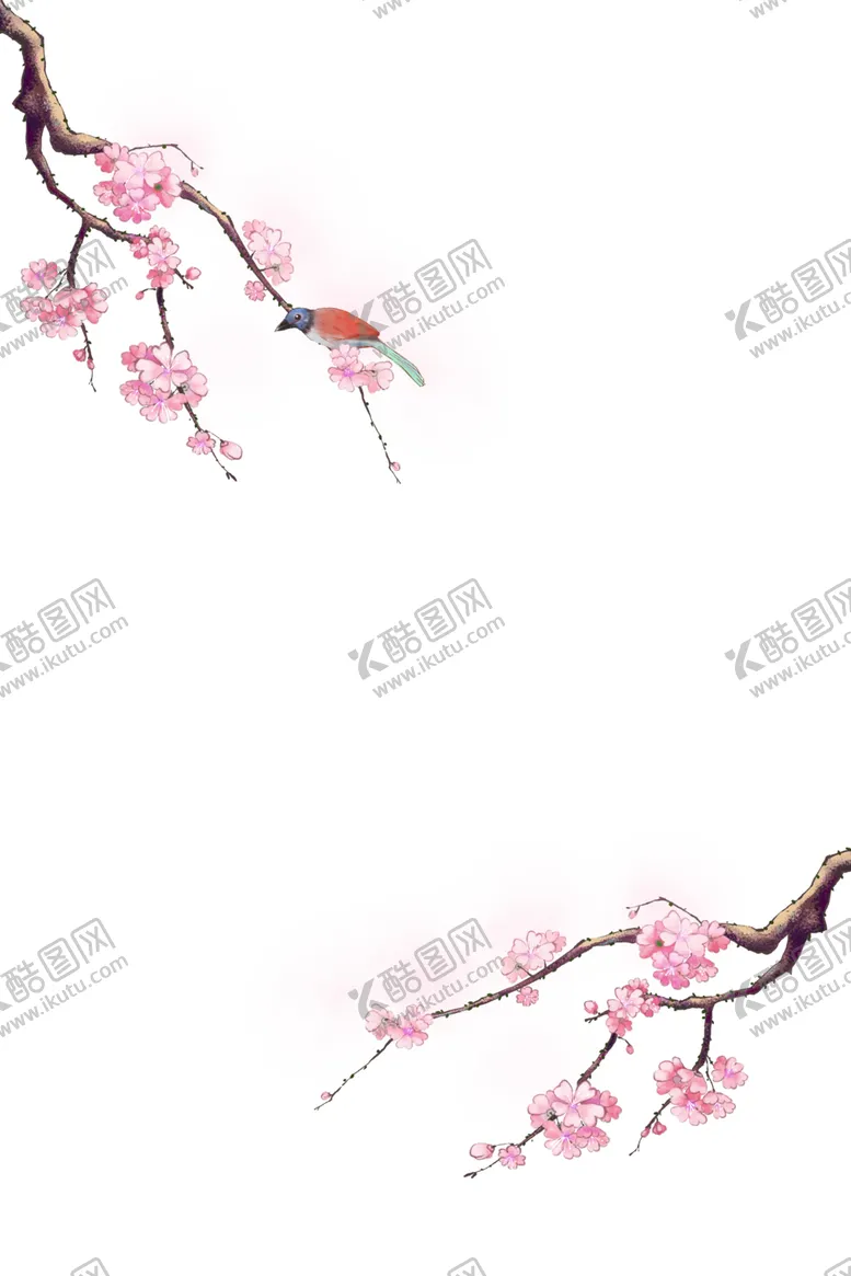 编号：72517702080102332742【酷图网】源文件下载-梅花桃花PNG