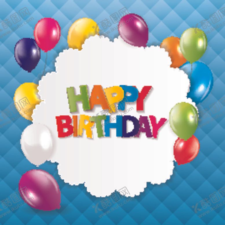编号：26205209250808427314【酷图网】源文件下载-生日气球背景