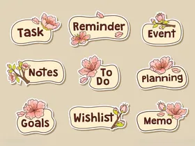 待办事项相关图标集合