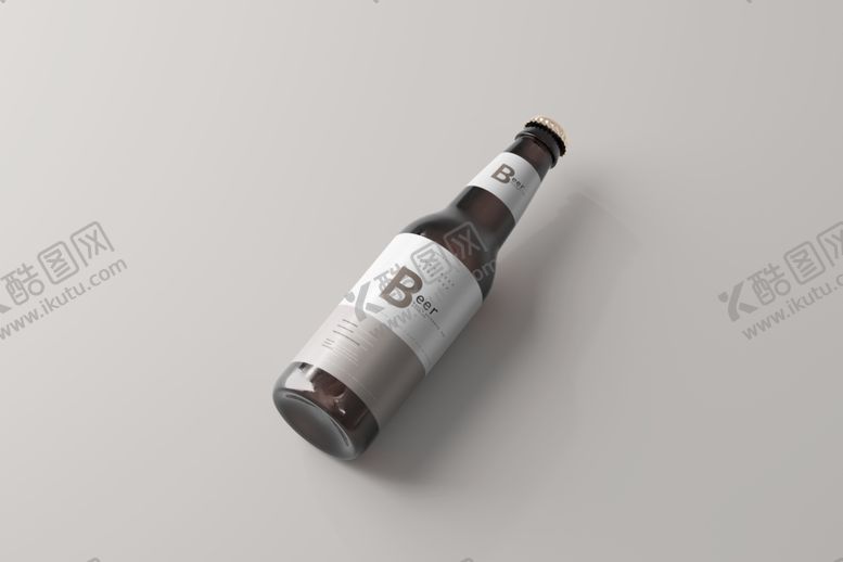 编号：49085703011533201029【酷图网】源文件下载-啤酒玻璃饮料瓶模型样机