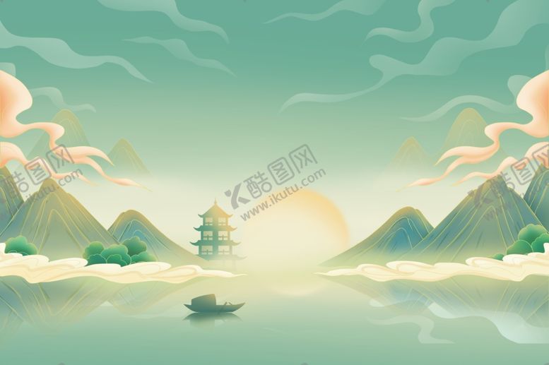 编号：39191501262102305397【酷图网】源文件下载-国潮背景