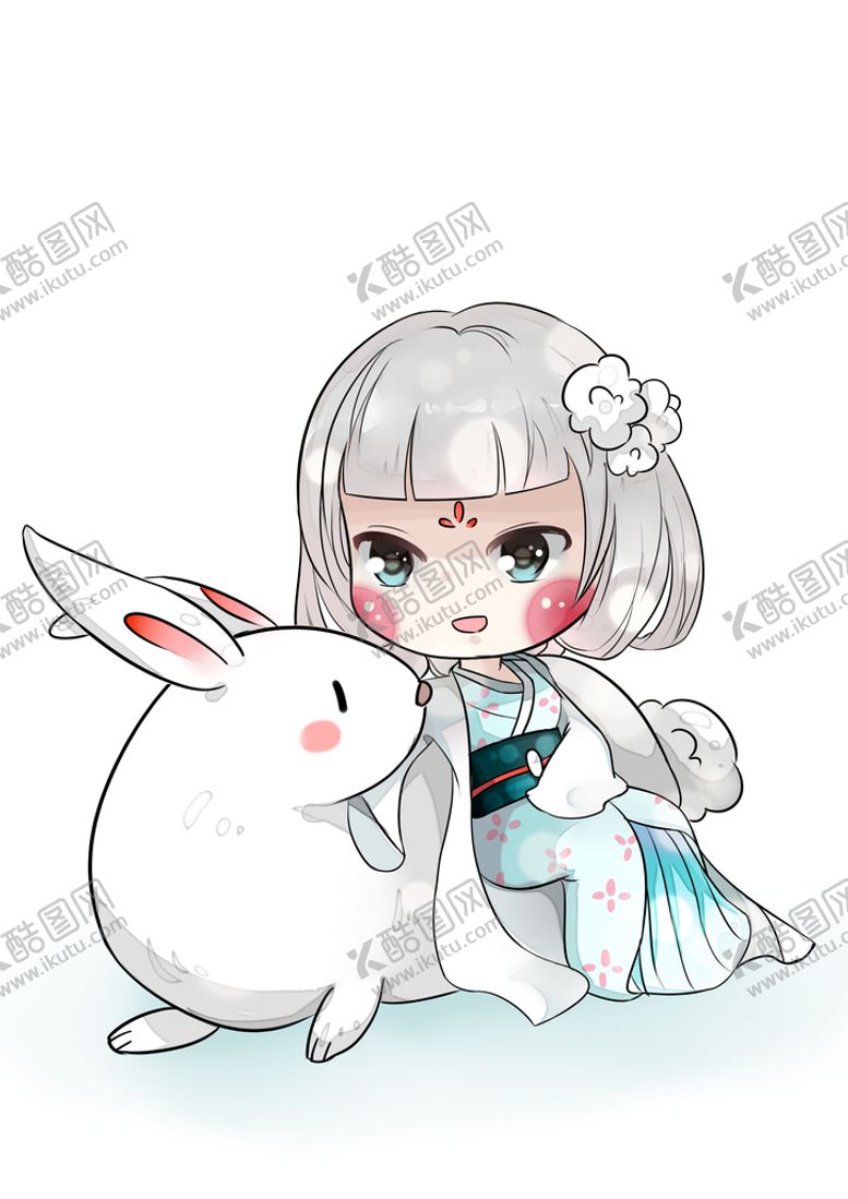 编号：12439709202058132145【酷图网】源文件下载-Q版嫦娥