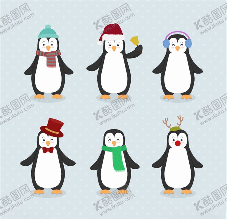 编号：65440304170937378448【酷图网】源文件下载-卡通企鹅