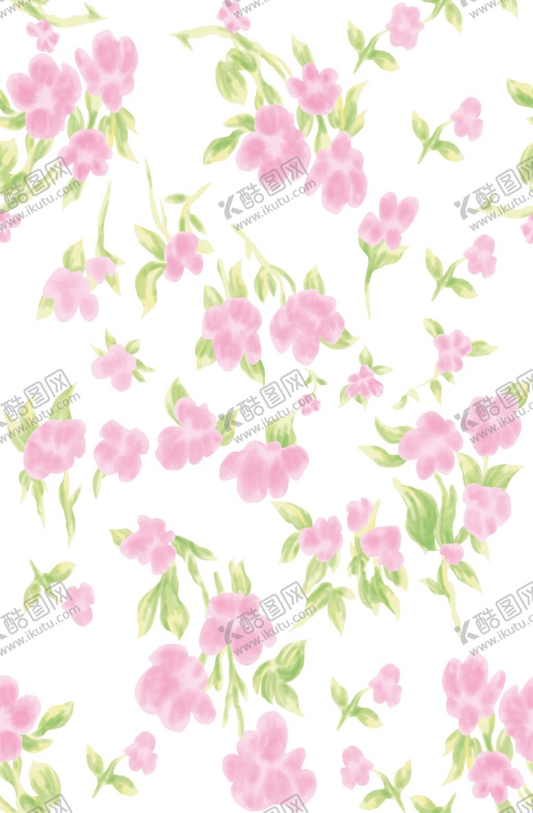 编号：95249709260044093305【酷图网】源文件下载-水彩手绘小碎花