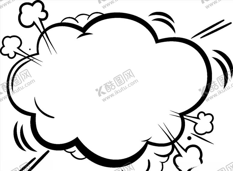 编号：86867910121106434499【酷图网】源文件下载-矢量爆炸黑色边框元素