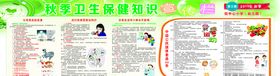 健康教育宣传栏秋季