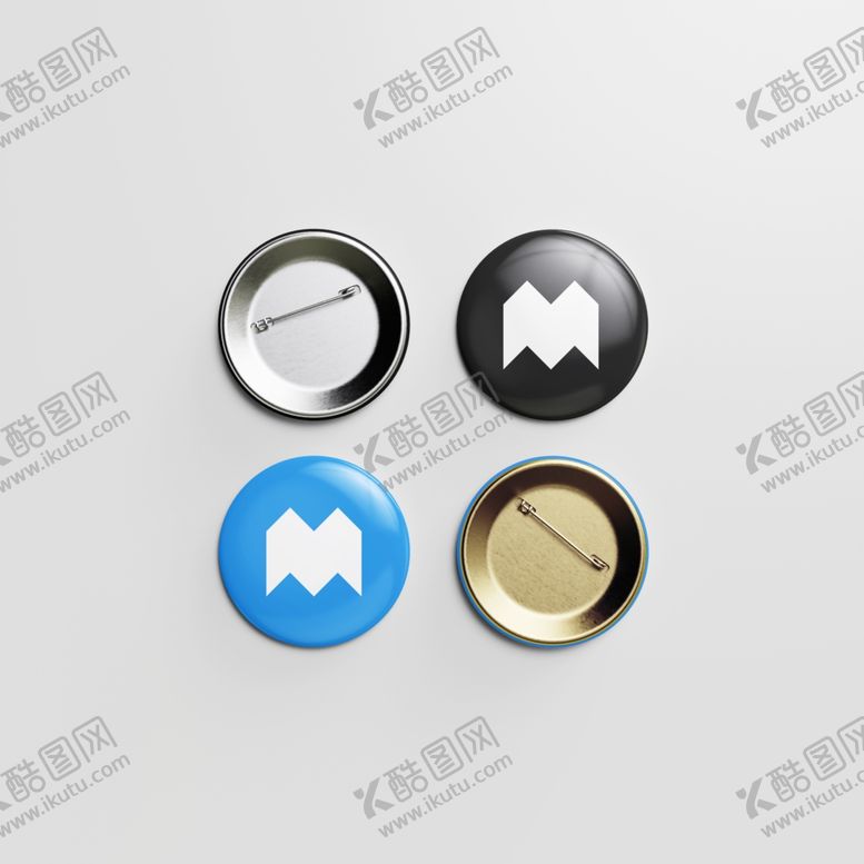 编号：53368310081241282897【酷图网】源文件下载-圆形胸牌样机