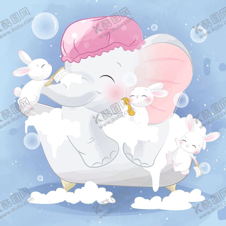 编号：45113909281338536064【酷图网】源文件下载-温馨浪漫儿童插画