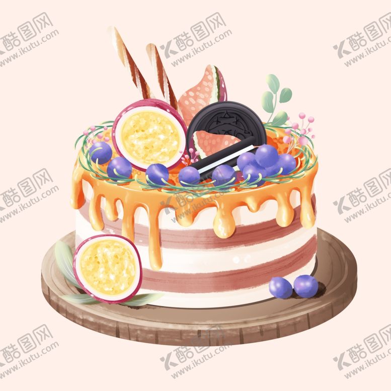 编号：32728201270003472547【酷图网】源文件下载-手绘甜品美食