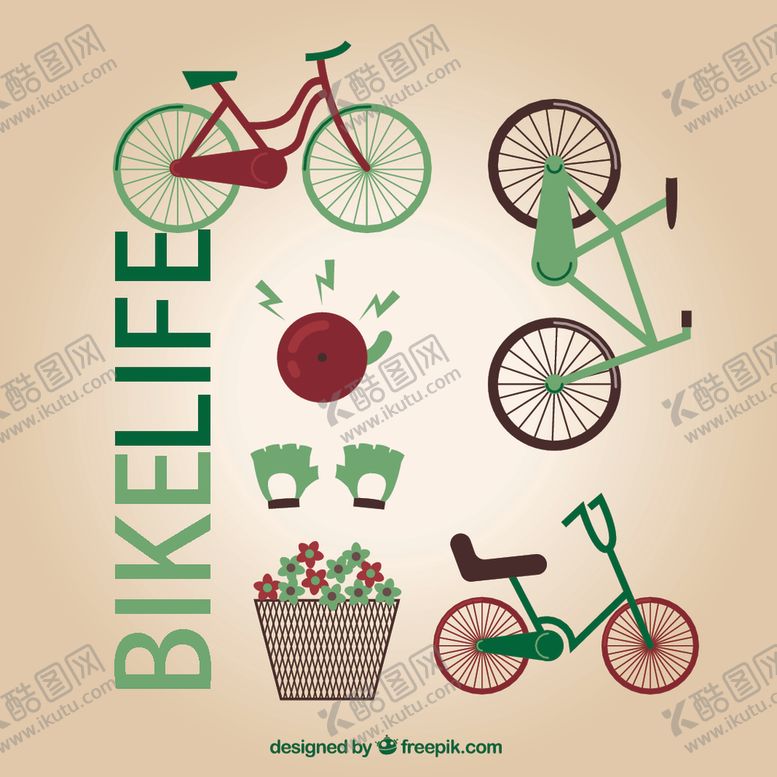 编号：45055809290122058526【酷图网】源文件下载-自行车生活
