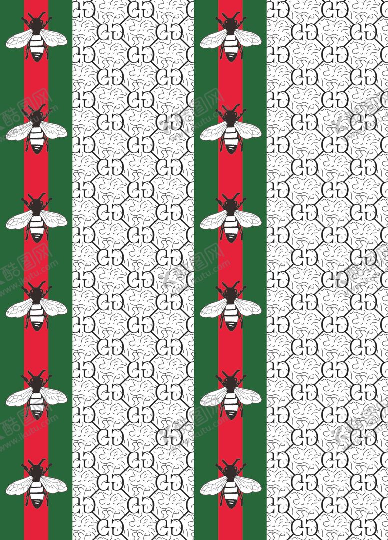 编号：86046909111705006015【酷图网】源文件下载-大牌古驰设计图案