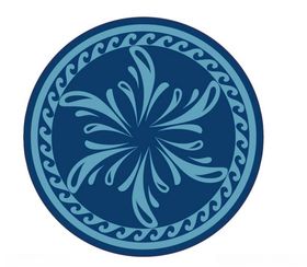 矢量圆对称花纹