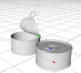 C4D模型罐头