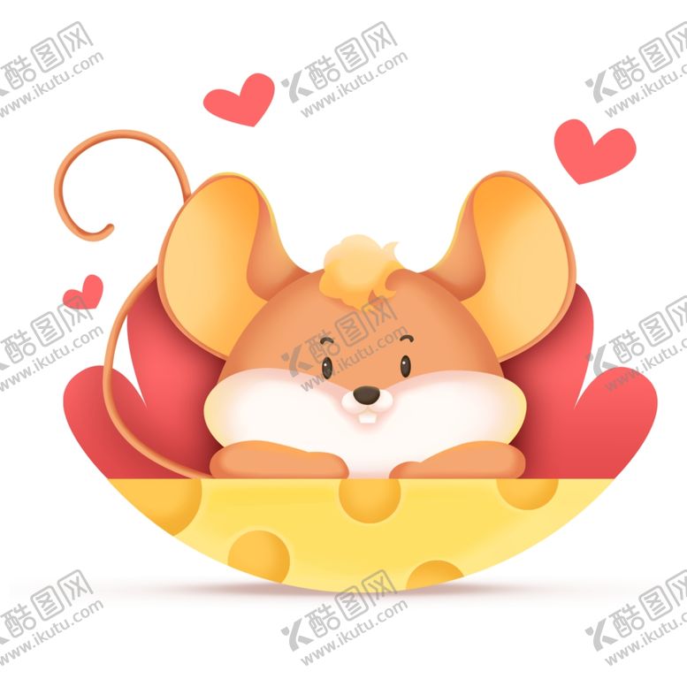 编号：76981609141244336093【酷图网】源文件下载-大耳朵老鼠