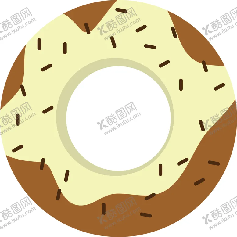 编号：43261802082038403804【酷图网】源文件下载-手绘甜甜圈