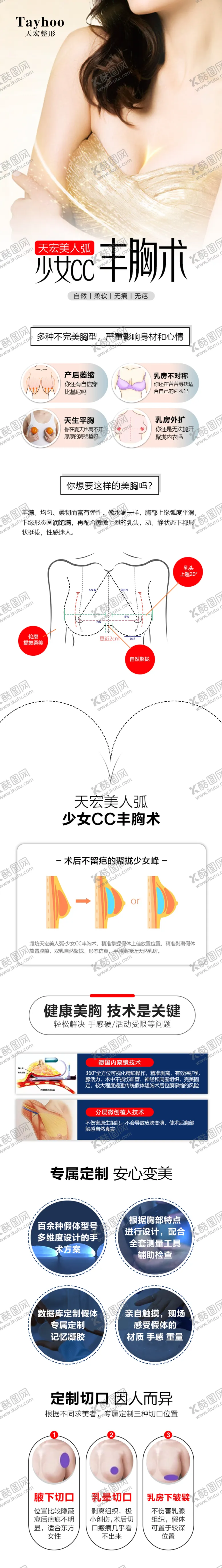 编号：10069911211504368420【酷图网】源文件下载-胸整形详情页