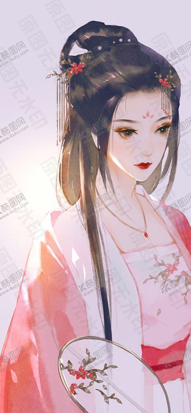 编号：50515609210400214297【酷图网】源文件下载-古风粉黛美女