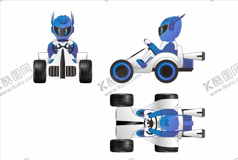 编号：40363809110037442418【酷图网】源文件下载-卡丁车