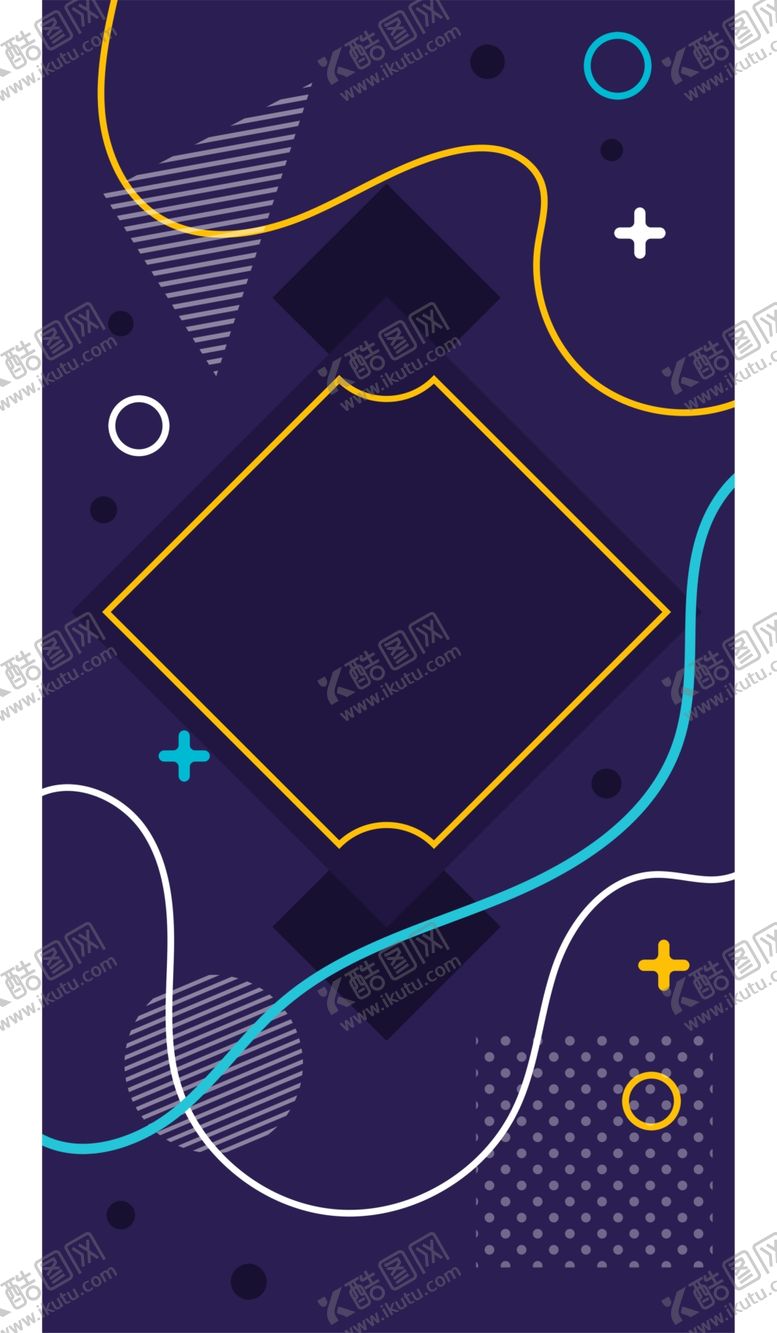 编号：11790205100220368391【酷图网】源文件下载-抽象图形海报