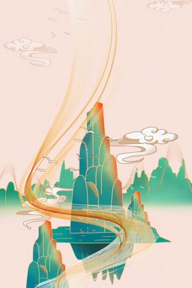 水墨插画