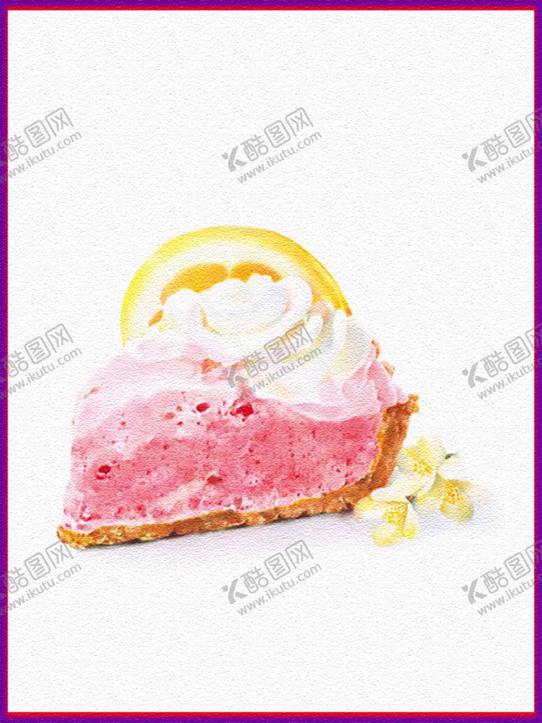 编号：64894704280436599333【酷图网】源文件下载-柠檬蛋糕