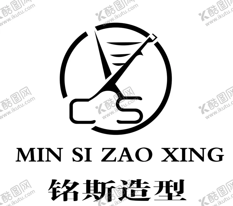 编号：51122606251453049411【酷图网】源文件下载-理发店logo标志标识