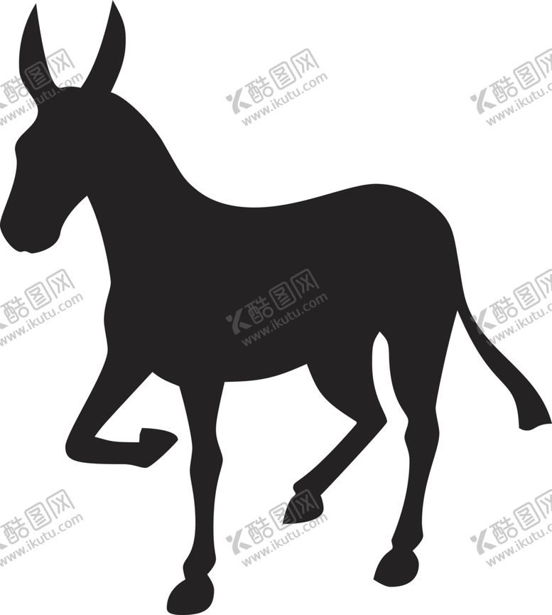 编号：99518404161025401415【酷图网】源文件下载-动物剪影