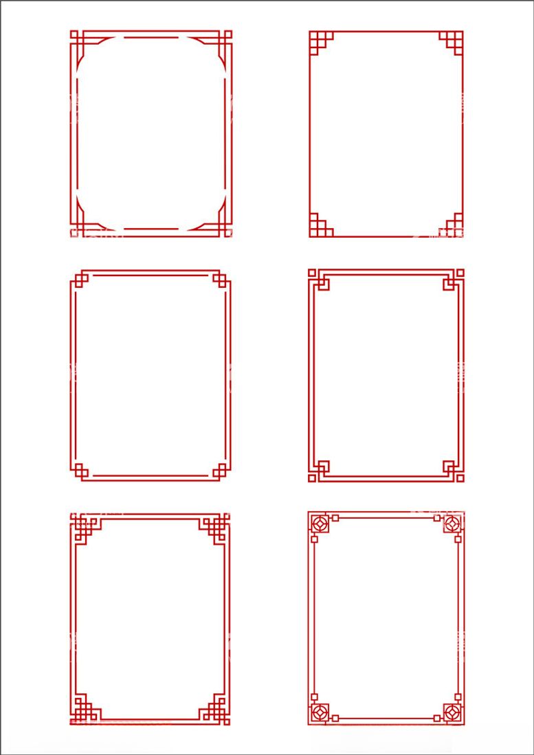 编号：85896302090814558003【酷图网】源文件下载-中国风边框