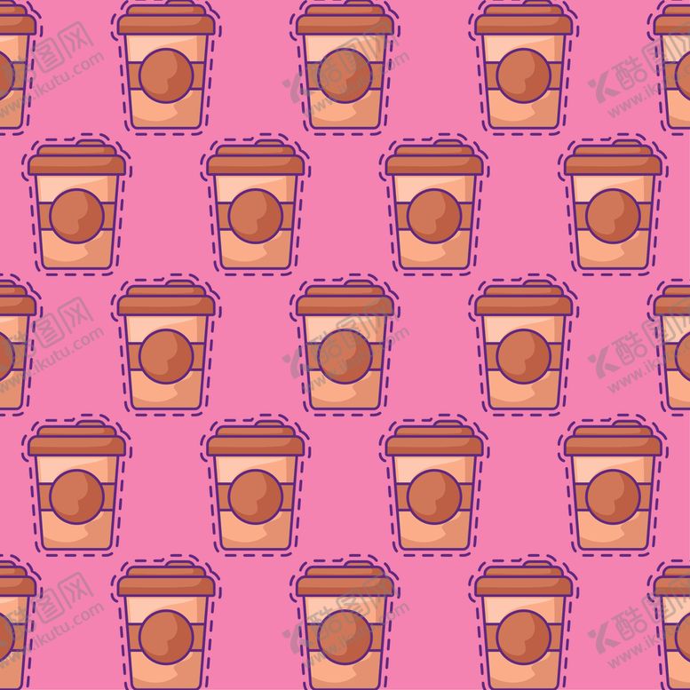 编号：44115910012059251832【酷图网】源文件下载-手绘甜品花纹